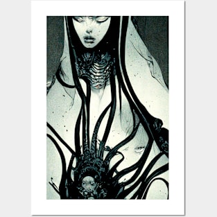 Supernatural Cyber Goth and the Occult Miracles that Follow Posters and Art